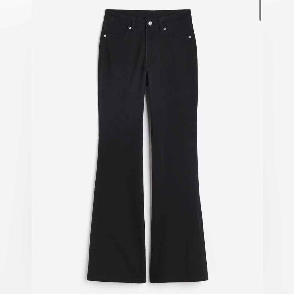 H&M Flared Twill Pants